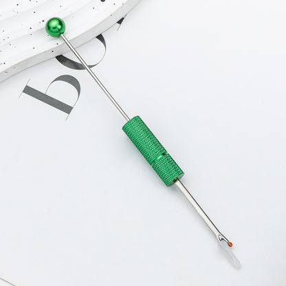 Beadable Seam Ripper Metal Ergonomic Thread Removal Knife 14.2cm 16
