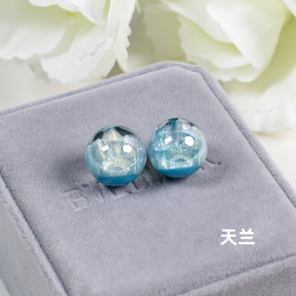 Luminous Shimmer Moonlight Resin Beads 16mm Round 10pcs 16