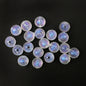 Transparent Aurora Laser Acrylic Beads Iridescent Mixed Shapes 2pcs 23