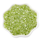 Antique Cat Eye Rice Seed Glass Beads 2.5mm Translucent Glow 740pcs 18