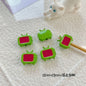 Cupcake and TV Metal Beads Painted Colorful Alloy 20pcs 24