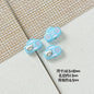 Kitten and Teddy Bear Metal Beads 14mm Hand Painted Alloy 10pcs 8