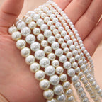 Pearl Round Glass Beads 10mm Imitation Lustrous Colors 20pcs 3
