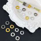 Alloy Irregular Ring Spacer Beads 6mm 8mm 10mm Tibetan Style 100pcs