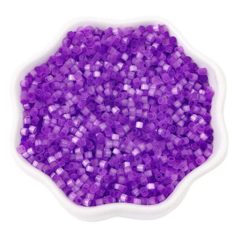 Antique Cat Eye Rice Seed Glass Beads 2.5mm Translucent Glow 740pcs 27