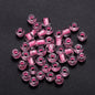 Glow In The Dark Seed Glass Beads 3mm Multicolor Stripes 1800pcs 38