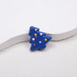 Lit Christmas Tree Acrylic Beads 21mm Colorful Holiday 20pcs 5