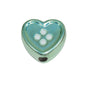 Plating Star and Heart Button Acrylic Beads 11mm Assorted Colors 50pcs 11