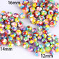 Dopamine Resin Beads 12/14/16mm Colorful Glossy 50pcs 2