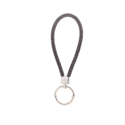 Diamond Wristlet Keychain Metal Flexible Loop Multiple Colors 17