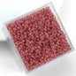 Silver-plated Vintage Seed Glass Beads 3mm Timeless Shimmer 600pcs 18