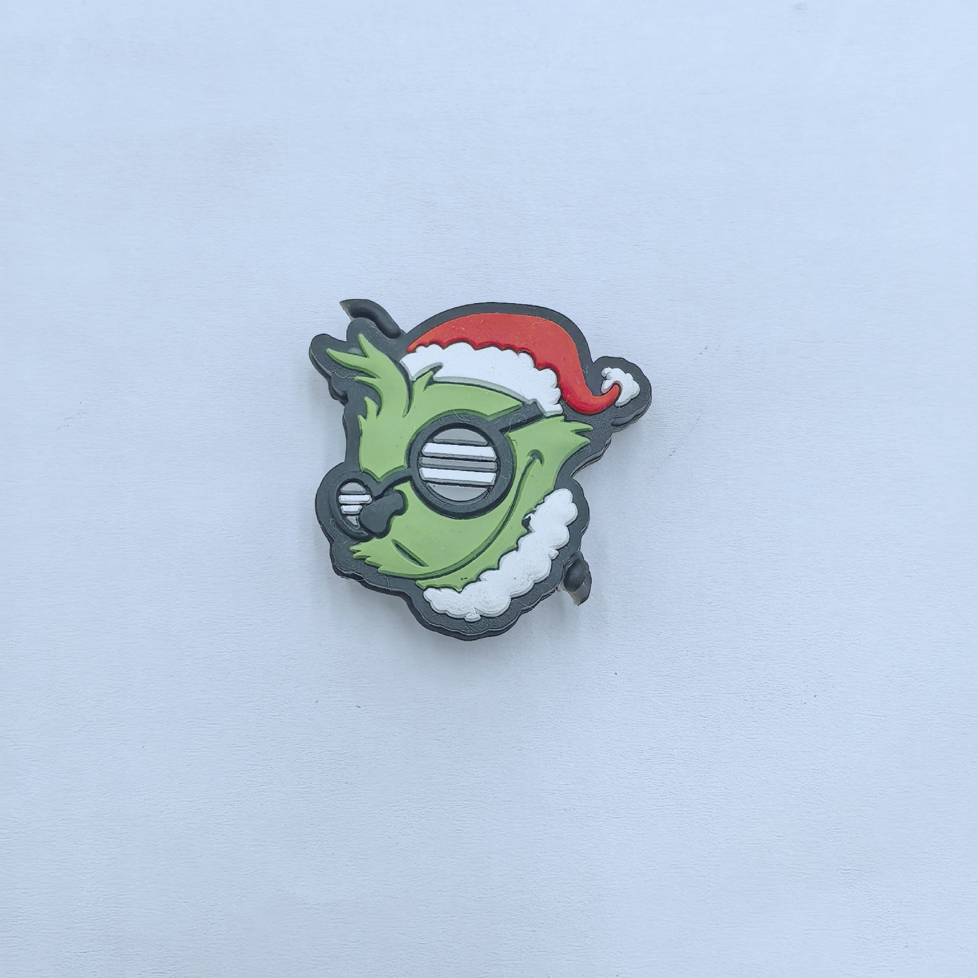 Silicone Focal Beads Christmas Grinch Poses and Text 20pcs 12