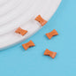 Baking Painted Candy Metal Beads 12x8mm Colorful Zinc Alloy 50pcs 13