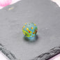 Vintage Phoenix Eye Lampwork Glass Beads 20mm Round 10pcs 20