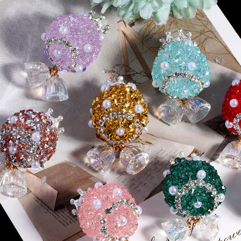 Embellished Bubblegum Beads 24mm Sugar Bow Decorative 5pcs 3