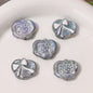 UV Plating Heart Acrylic Beads 20mm Cat Face Pastel Resin 10pcs 10