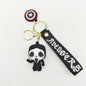 PVC Halloween Keychain Soft Rubber Spooky Clown Ghoul Figures 12