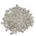 Tiny Triangular Acrylic Beads 4mm Silvery Spacer CCB Plastic 1000pcs 3