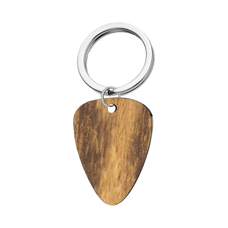 Stainless Steel Paddle Keychain Polished Teardrop Shape Vibrant Colors 12