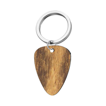 Stainless Steel Paddle Keychain Polished Teardrop Shape Vibrant Colors 12