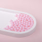 Solid Color Rubberized Round Acrylic Beads 8mm 13