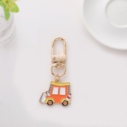 Enamel Astronaut Keychain Metal Zinc Alloy Space Theme Charm 49