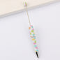 Beadable Pen Printed Pattern Plastic Light Weight
