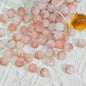 Frosted Round Glass Beads 6mm Colorful Speckled Matte Finish 50pcs 22