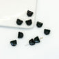 Teddy Bear Metal Beads 10mm Glossy Painted Alloy 10pcs 18