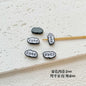 Painted Cute Character Plate Series Metal Beads Bulk 20pcs 34