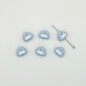 Japanese Rice Ball Metal Beads 8*10mm Enamel Painted Alloy 10pcs 11