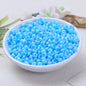 Glass Donut Spacer Beads 4mm Solid Color 200pcs 13