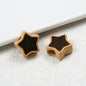 Painted Star Acrylic Beads 16mm Two-Color Enamel Glossy 20pcs 6