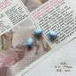 Tulip Metal Beads 3D Painted Pastel Colors 10pcs 11