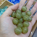 Gradient Glitter Resin Beads 8-16mm Sparkling Mixed Colors 50pcs 6