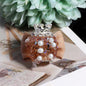 Embellished Bubblegum Beads 23mm Sugar Bow Design 5pcs 6
