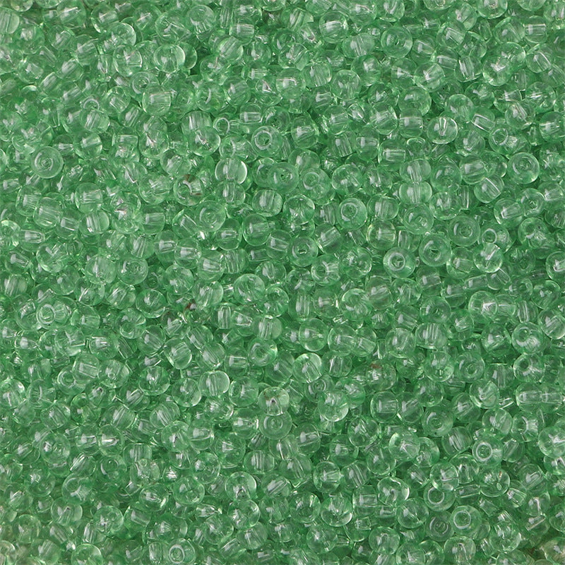 Transparent Seed Glass Beads 2mm Glossy Rainbow Colors 660pcs 17