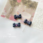 Silicone Focal Beads Sassy Barbie Style Baking Painted Alloy Black Pink 14