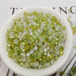 Frosted Seed Glass Beads 3mm Pastel Transparent Colors 300pcs 7