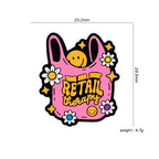 Silicone Focal Beads Tote Bag Time For That Retail Therapy 20pcs 3