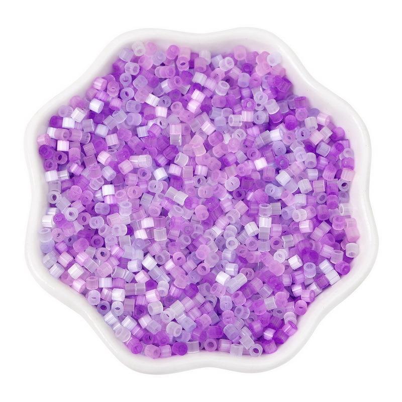 Antique Cat Eye Rice Seed Glass Beads 2.5mm Translucent Glow 740pcs 35