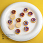 Plating Caramel-Glazed Donut Resin Beads 18mm 10pcs 10