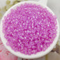 Frosted Seed Glass Beads 3mm Pastel Transparent Colors 300pcs 21