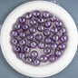Shimmer Starry Resin Beads 16mm Round Multicolor 10pcs 6