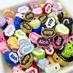 Frame Metal Beads 9x12mm Baking Painted Enamel Alloy 10pcs 2
