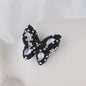 Polymer Clay Butterfly Rhinestone Beads 36mm Napal Style 2pcs 11