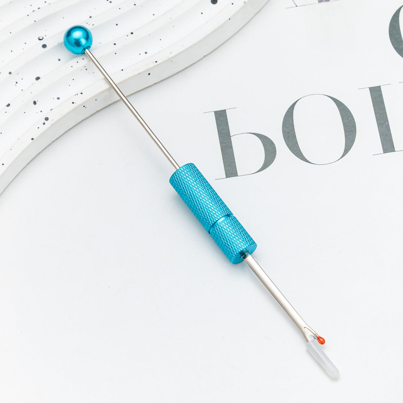 Beadable Seam Ripper Metal Ergonomic Thread Removal Knife 14.2cm 13