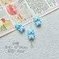 3D Loopy Metal Beads 16mm Baking Painted Glossy 10pcs 7