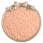 Frosted Seed Glass Beads 4mm Pastel Colors Matte Finish 320pcs 9