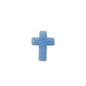 Silicone Focal Beads Cross Matte Speckled Glow in the Dark 20pcs 23